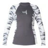 Girls Ocean Ramsey Water Inspired Premium Stretch Long Sleeve UV Top -Fit Wetsuit GOL40618 XCEL DLP FRT1 1024x1024 WEB