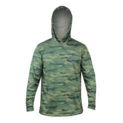 Men's ThreadX Hawaiian Hooded Camo Long Sleeve UV Top -Fit Wetsuit MKC966H0 XCEL CAM FRT1 1024x1024 WEB