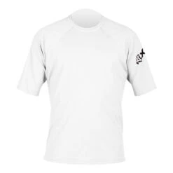 Men's VentX Solid Short Sleeve UV Top -Fit Wetsuit MLM42515 XCEL WHT FRT1 1024x1024 WEB