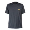Men's Heathered VentX Retro Short Sleeve Relaxed Fit UV -Fit Wetsuit MLM625G2 BLK F web 1