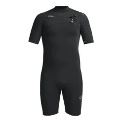 Men's Comp X Short Sleeve Springsuit 2mm -Fit Wetsuit MN20Z2C1 BLK F WEB