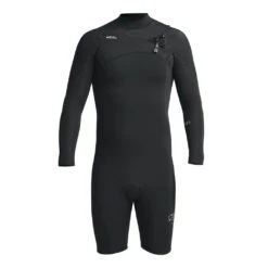 Men's Comp X Long Sleeve Springsuit 2mm -Fit Wetsuit MN21Z2C0 MN21Z2C1 BLK F WEB