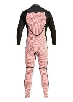 Men’s Infiniti Ltd Back Zip Full Wetsuit 4/3mm -Fit Wetsuit MN43ZCW9 BLK 5