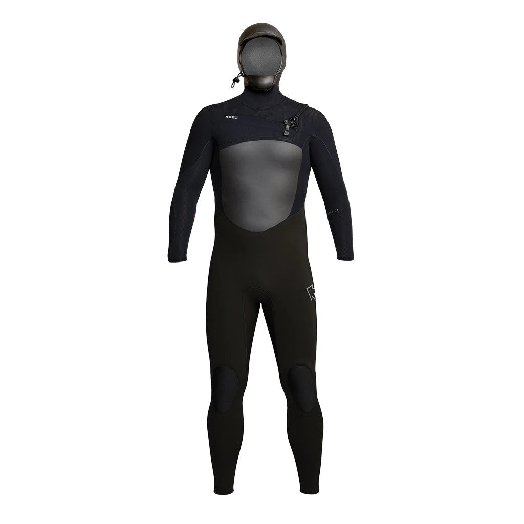 Men's Infiniti Hooded 5/4mm Full Wetsuit 3 Men's Infiniti Hooded 5/4mm Full Wetsuit