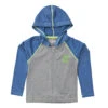 Toddler Premium Stretch Front Zip UV Hoodie -Fit Wetsuit TLC406H1 HGB WEB