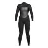 Women's Axis X 4/3mm Front Zip Full Wetsuit -Fit Wetsuit WT43Z2S0 XCEL BLK FRT1 1024x1024 WEB