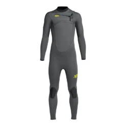 Kids' Comp 4/3mm Full Wetsuit -Fit Wetsuit XCEL KN43ZXC0 GRA FRT1 web