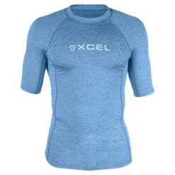 Men's Premium Stretch Short Sleeve Performance Fit UV Top -Fit Wetsuit XCEL MLC40522 HCA F web