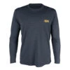 Men's Heathered VentX Retro Long Sleeve Relaxed Fit UV -Fit Wetsuit XCEL MLM626G2 BLK F web