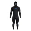 Men's Hydroflex Hooded Dive Fullsuit 8/7/6/5mm -Fit Wetsuit XCEL MN8765H3 BLK F web
