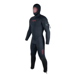 Mens Thermoflex Hooded Dive Full Wetsuit 9/7/6mm -Fit Wetsuit XCEL MR976RH3 BLK S web