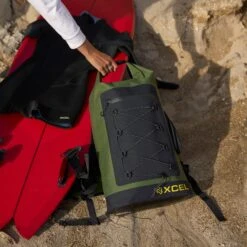 Dry Pack 30L Wetsuit Bag -Fit Wetsuit XCEL SS23 ACCESS OLV MABK1D30 AXIS BLK WN221AX2 3077 web
