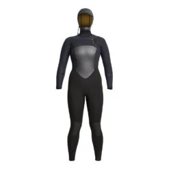 Women's Drylock 6/5mm Front Zip Hooded Full Wetsuit