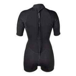 Women's Axis Short Sleeve Back Zip Boy Short Springsuit 2mm -Fit Wetsuit XCEL WN220AX2 BMP B web