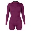Women's Axis Long Sleeve Back Zip Boy Short Spring Wetsuit 2mm -Fit Wetsuit XCEL WN221AX2 PMP F web