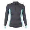 Women's Axis Long Sleeve1/3 Front Zip Jacket 2mm -Fit Wetsuit XCEL WN2Z6AX2 GGL F web