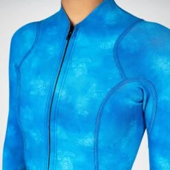 Women's Ocean Ramsey Water Inspired Axis Long Sleeve Front Zip Springsuit 2/1mm -Fit Wetsuit XCEL WO216AX1 BHN XD5