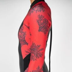 Women's Ocean Ramsey Water Inspired Axis Long Sleeve Back Zip Glide Skin Springsuit 2mm 18 Women's Ocean Ramsey Water Inspired Axis Long Sleeve Back Zip Glide Skin Springsuit 2mm -Fit Wetsuit XCEL WO226AG2 DRP XD10