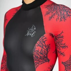Women's Ocean Ramsey Water Inspired Axis Long Sleeve Back Zip Glide Skin Springsuit 2mm 19 Women's Ocean Ramsey Water Inspired Axis Long Sleeve Back Zip Glide Skin Springsuit 2mm -Fit Wetsuit XCEL WO226AG2 DRP XD8