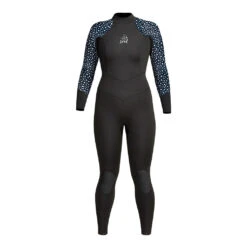 Women's Ocean Ramsey Axis 4/3mm Back Zip Full Wetsuit