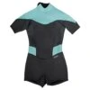 Girl's Axis Short Sleeve Springsuit 2mm 2 Girl's Axis Short Sleeve Springsuit 2mm -Fit Wetsuit Xcel GN210AX2 GGL F DSC06797 web