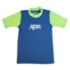 Youth Premium Stretch Color Block Short Sleeve Performance Fit UV Top -Fit Wetsuit Xcel KLC405A2 SAG F DSC06812 web