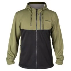 Men's Drylock Hooded Water Repellent Bonded Fleece -Fit Wetsuit Xcel MAFHDR24 OVB F1 web