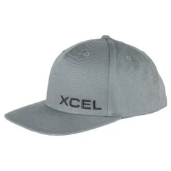 Boxed Snap Back Hat -Fit Wetsuit Xcel MAHT1255 GRY S2 web