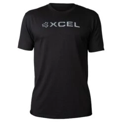 Men's Corp Logo Short Sleeve Tee -Fit Wetsuit Xcel MATS5CRP BLK F web