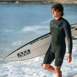 Men's Comp X Long Sleeve Springsuit 2mm -Fit Wetsuit Xcel SP24 HI Brian Bielmann027300027 ZekeLau Lifestyle Comp X LSSpring 2mm MN21Z2C1 web